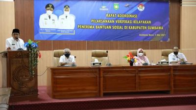 Rakor Terkait Bansos, Inilah Pesan Bupati!