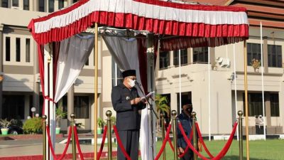 Bupati Sumbawa Pimpin Apel Gelar Pasukan