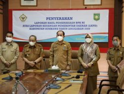 Mantap! Pemda  Sumbawa Raih WTP Ke 9 Kalinya