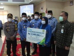 Polres Sergai Ikut Hadiri Kegiatan Upacara Peringatan Hardiknas 2021 Secara Virtual
