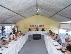 Forkopimda NTB gelar rapat Evaluasi Vaksinasi Lansia dan Pencegahan Penyebaran Covid-19