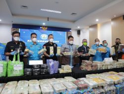 Mantap! BNN Sita 581,31 Kg Sabu Jaringan Internasional
