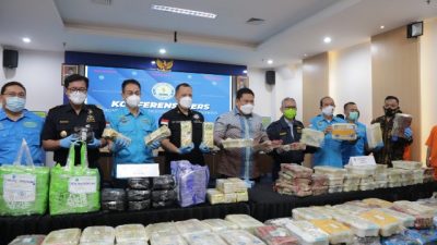 Mantap! BNN Sita 581,31 Kg Sabu Jaringan Internasional