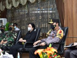 Bersama Panglima TNI, Kapolri Tinjau Pos Penyekatan Merak-Bakauheni