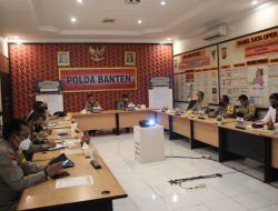 Polda Banten Terima Kunjungan Tim Was Ops Mabes Polri