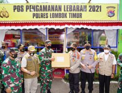Forkopimda NTB Cek Kesiapan Pos Pengamanan Idul Fitri di Lombok