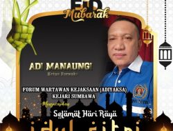 Forum Wartawan Kejaksaan Sumbawa Mengucapkan Selamat Hari Raya Idul Fitri 1442 Hijriah / 2021 M
