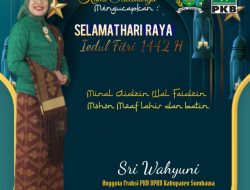 Sri Wahyuni (F-PKB DPRD Kab. Sumbawa) Mengucapkan Selamat Hari Raya Idul Fitri 1442 Hijriah