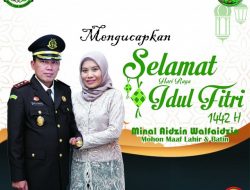 Ucapan Selamat Hari Raya Idul Fitri 1442 Hijriah Kejaksaan Negeri Sumbawa
