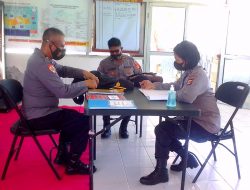 Tim Kewilayahan Ops Ketupat Rinjani Polda NTB Laksanakan Pengawasan di Pos Pelayanan Poto Tano