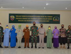 Korem 162/WB Gelar Komsos Sebagai Ajang Silaturrahmi Dan Diskusi