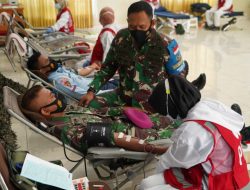 TNI Polri NTB Bakti Sosial Donor Darah Sambut HUT Kodam IX/Udayana