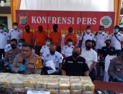 Polrestabes Medan Bongkar Penyelundupan Sabu 40 Kg, 4 Kurir Lintas Malaysia- Aceh-Medan Ditangkap