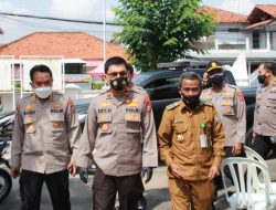 Wakapolda Banten Tinjau Pelaksanaan Vaksinasi Pada Lansia