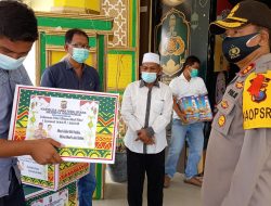 Kapolres Sergai Salurkan Bantuan Tali Asih Kapolda Sumut Kepada Tokoh Agama Di Sergai