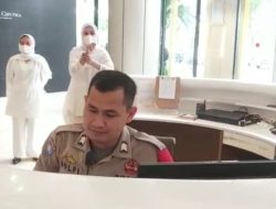 Polsek Panongan Polres Tangerang, Sosialisasikan Prokes di Mall Ciputra