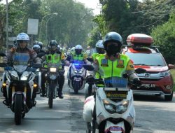 Kapolda Banten Pimpin Patroli ke Tempat Wisata Pantai Anyer