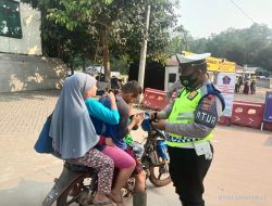 Kabidkum dan Ka SPN Polda Banten Tinjau Pos Pam di Lebak