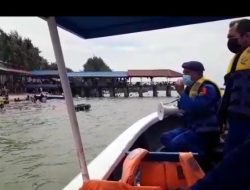 Pastikan Keamanan Tempat Wisata  Sat Pol Air Polres Sergai Gelar Patroli objek Wisata Pantai