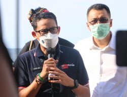 Pastikan Eksistensi Pariwisata 3 Gili, Menparekraf dan Gubernur NTB Kunjungi Gili Terawangan