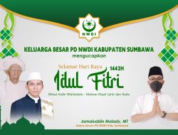 PD NWDI Kab. Sumbawa Mengucapkan Selamat Hari Raya Idul Fitri 1442 Hijriah