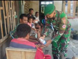 Satgas Pamtas RI-RDTL Gencar Berikan Sosialisasi dan Edukasi Protokol Covid-19