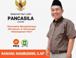 Ucapan Selamat Hari Lahir Pancasila Wakil Ketua DPRD Kab. Sumbawa