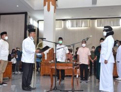 11 Penjabat Kepala Desa Persiapan di Lombok Barat Dilantik