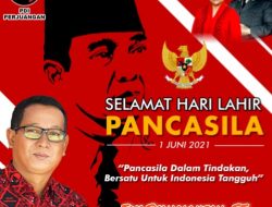 Ucapan Selamat Hari Lahir Pancasila F-PDI Perjuangan DPRD Kab. Sumbawa