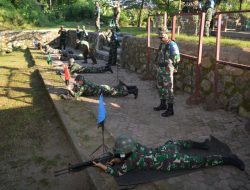 Asah Kemampuan Prajurit, Korem 162/WB Gelar Latihan Menembak