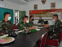 Korem 162/WB Terima Tim Dalproggar dan Wasgiat Binsisfo Kodam IX/Udayana