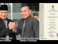 PPWI Ucapkan Selamat dan Sukses kepada LSP Pers Indonesia