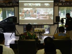 Kasad Berikan Arahan Melalui Vicon Kepada Orang Tua Catar Akmil 2021, Ini Kata Danrem 162/WB
