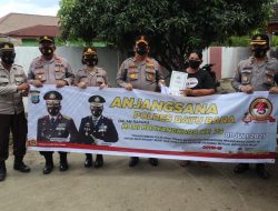 Sambut Hari Bayangkara Kapolres Batubara Lakukan Anjangsa kepada Warakauri sekaligus memberi Paket sembako Dan Tali Asih.