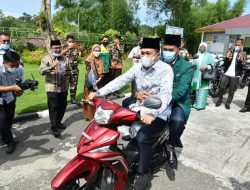 Bupati Batubara Ir Zahir M.AP Hibahkan 3 Unit Mobil dan 11 Unit Sepeda Motor Kepada Ormas dan OKP