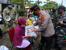 Menyambut HUT Bhayangkara Ke 75 Polres Batubara laksanakan Baksos bertempat di Gelanggang Olah Raga Inalum, Komplek Tanjung Gading.