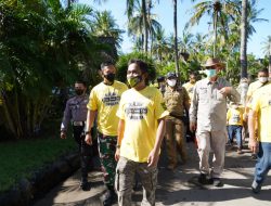 Jajaran Korem 162/WB mendukung sepenuhnya Dankodiklat TNI AD gelar kegiatan Baksos dengan JK One Offroader di Loteng