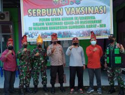 Sinergi TNI – Polri Dan Pemda KSB Gelar Vaksinasi Sukseskan Serbuan Vaksin Nasional