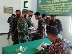 Kodim 1628/SB Gelar P4GN Sebagai Upaya Perangi Narkoba