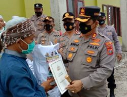 Di Hari HUT Bayangkara ke 75, Kami terharu Kedatangan Polisi Yang yang Dermawan.
