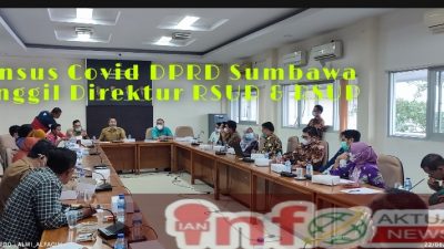 Hadiri RDP Pansus Covid-19 DPRD, Inilah Penjelasan Direktur RSUP!