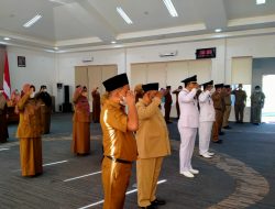 Bupati Batu Bara Lantik 27 Pejabat Di lingkungan Pemkab Batu Bara
