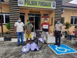 Tim Bengkik Polsek Firdaus Ringkus Pelaku Curanmor