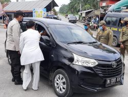 Dalam Pencegahan dan Pemutusan Mata Rantai Wabah Virus Covid-19,Polres Sergai Laksanakan Ops Terpadu Yustisi