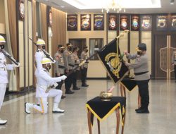Jelang HUT Bhayangkara 1 Juli, Polri Gelar Upacara Pencucian Pataka