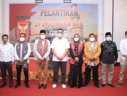 Hadiri Pelantikan Pengurus DPD Gemura NTB, Gubernur: Pemuda harus buat perubahan