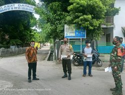 Cegah Penyebaran Covid-19, Lurah Samapuin edukasi warga untuk patuhi proses kesehatan