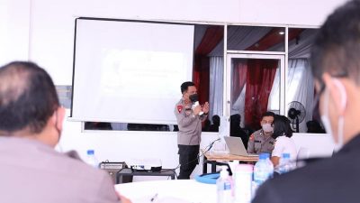 Pimpin Anev Pelaksanaan PPKM Darurat, Kapolda Sumut : Bekerja Lebih Efektif Lagi Agar Bermanfaat Dan Berguna