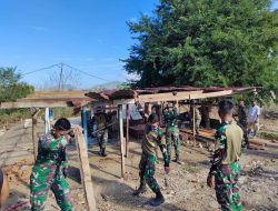 Pos Salore Kipur I Bedah Rumah Warga Tulakadi Eksodus Timtim