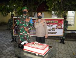 Surprise, Kado terindah Jajaran Polda NTB dari Jajaran Korem 162/WB
